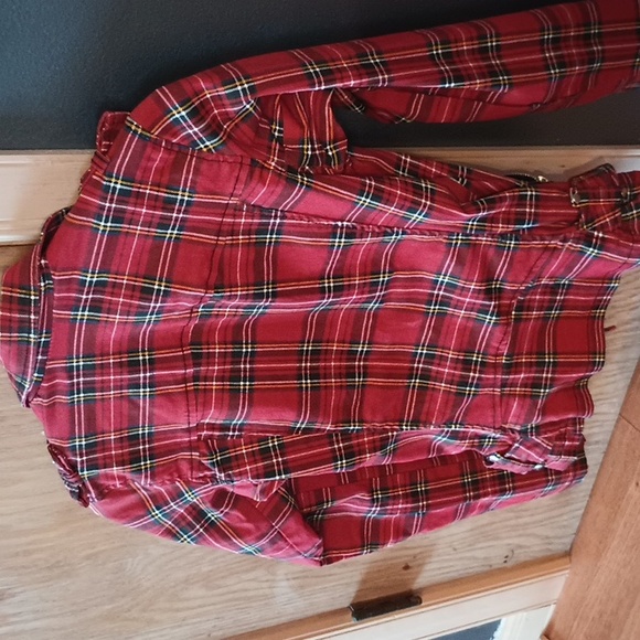 Y2K Tripp NYC Daang Goodman plaid biker jacket - Picture 8 of 8